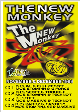 THE NEW MONKEY 1999 CD BOX SET
