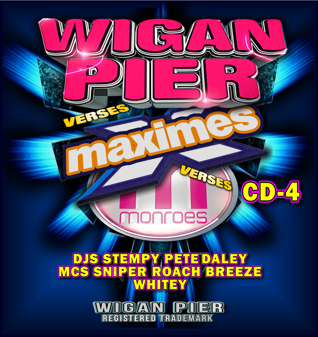WIGAN PIER - MAXIMES - MONROES CD-4