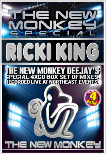 DJ RICKI KING 4XCD BOX SET