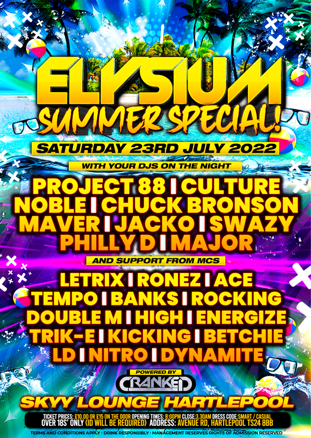ELYSIUM - 23RD JULY 22 - SUMMER SPECIAL