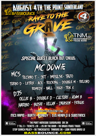 RAVE TO THE GRAVE - 04.08.18